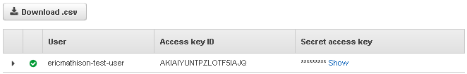 aws-iam-user-access-key