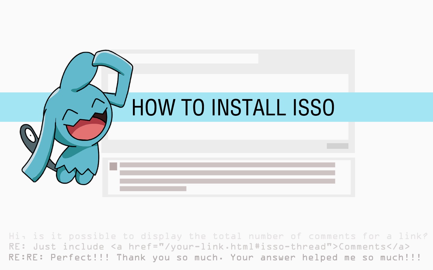 How to Install Isso Commenting Server on Ubuntu 16.04