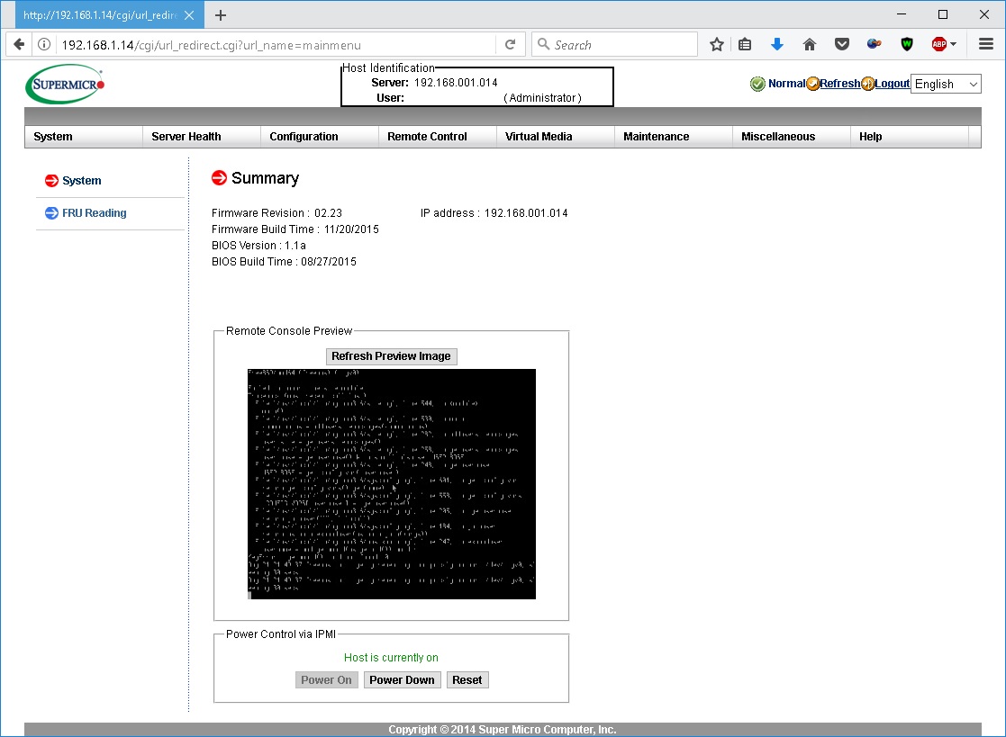 Reset Supermicro IPMI Password to Factory Default